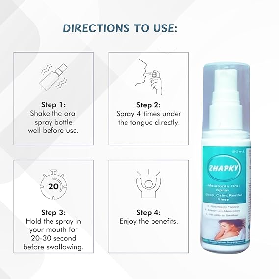 Zhapky Melatonin Spray - Image 4